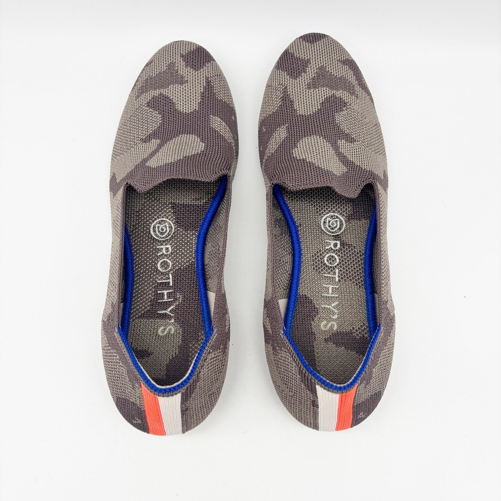 Rothy's The Loafer in Mink Camo Size 8